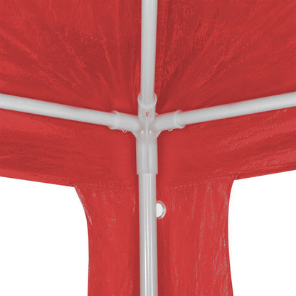 vidaXL Party Tent Red 900 x 300 x 255 cm PE and Steel