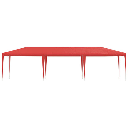 vidaXL Party Tent Red 900 x 300 x 255 cm PE and Steel