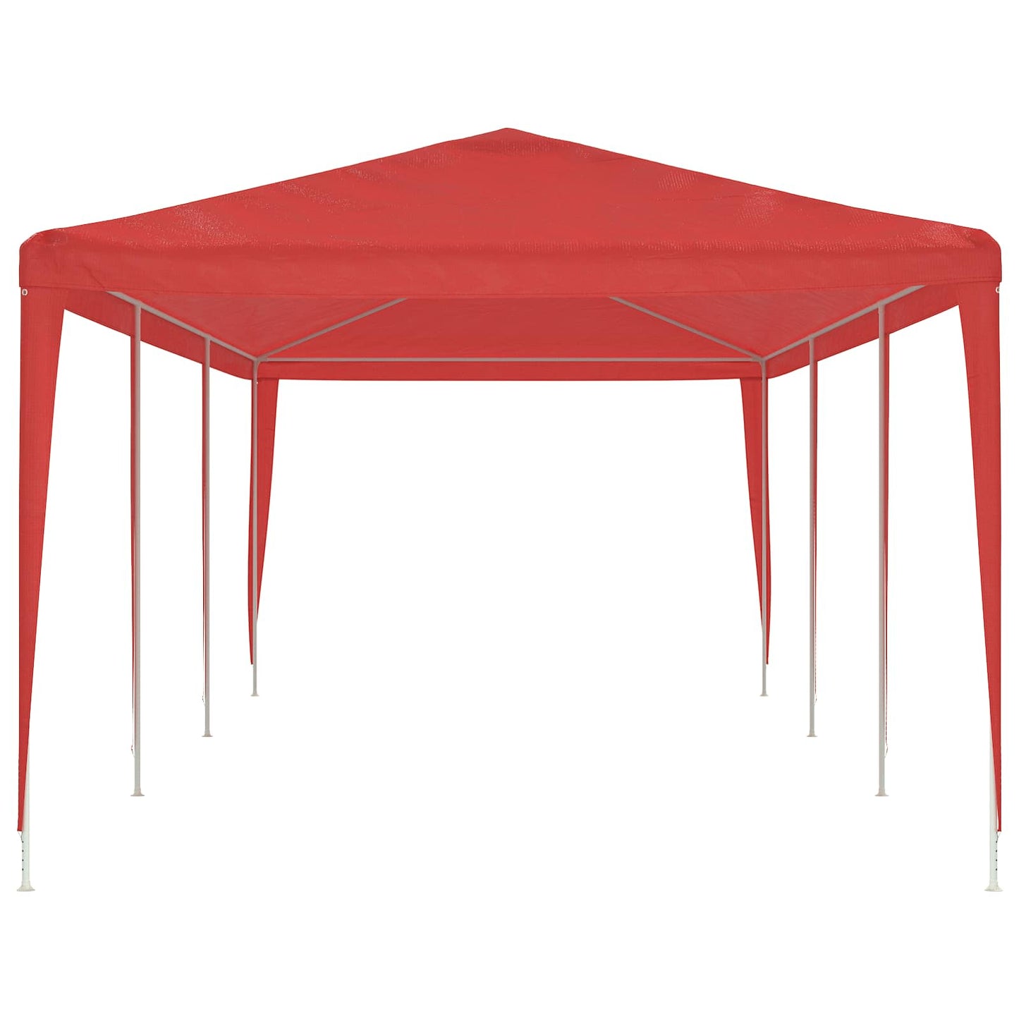 vidaXL Party Tent Red 900 x 300 x 255 cm PE and Steel