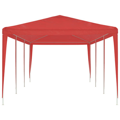 vidaXL Party Tent Red 900 x 300 x 255 cm PE and Steel