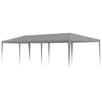 vidaXL Party Tent Light Grey 900 x 300 x 255 cm PE and Steel