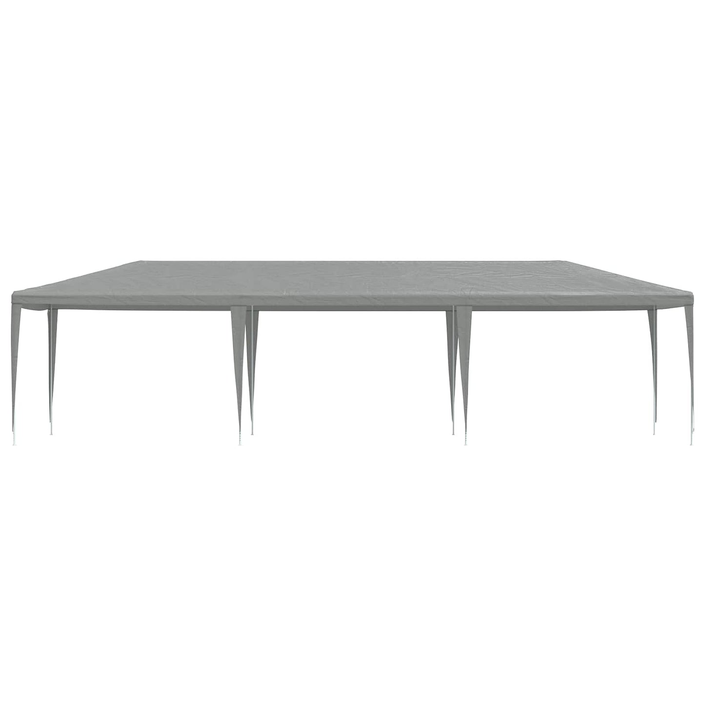 vidaXL Party Tent Light Grey 900 x 300 x 255 cm PE and Steel