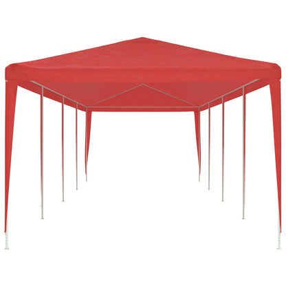 vidaXL Party Tent Red 1200 x 300 x 255 cm PE and Steel