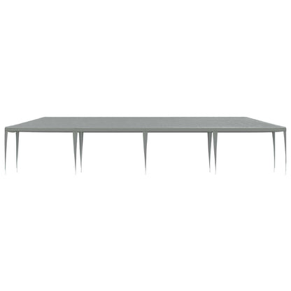 vidaXL Party Tent Light Grey 1200 x 300 x 255 cm PE and Steel