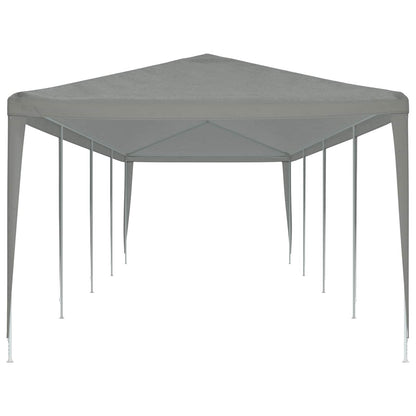 vidaXL Party Tent Light Grey 1200 x 300 x 255 cm PE and Steel