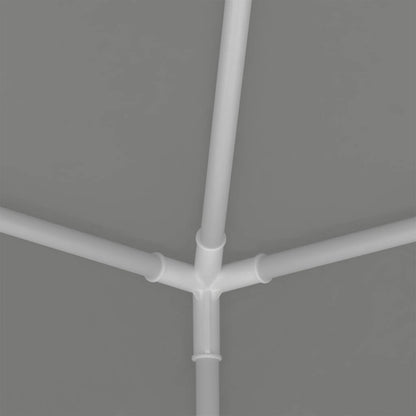 vidaXL Party Tent Light Grey 250 x 250 x 240 cm PE and Steel