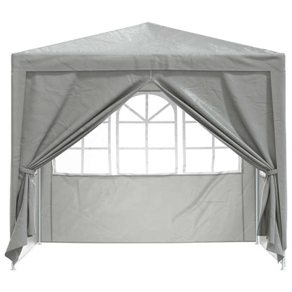vidaXL Party Tent Light Grey 250 x 250 x 240 cm PE and Steel