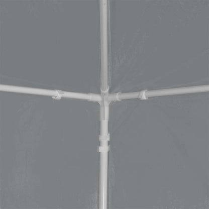 vidaXL Party Tent 300 x 300 x 255 cm Light Grey PE and Steel