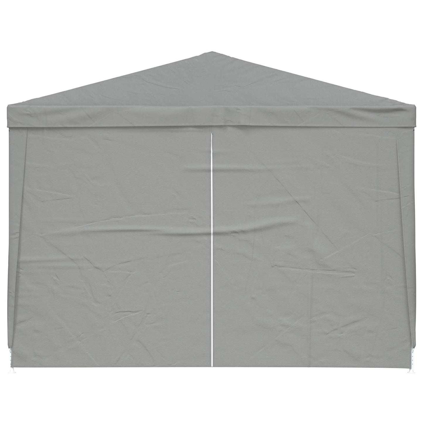 vidaXL Party Tent 300 x 300 x 255 cm Light Grey PE and Steel
