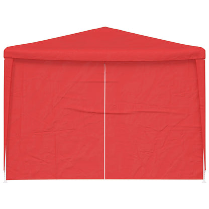 vidaXL Party Tent 900 x 300 x 255 cm Red PE and Steel