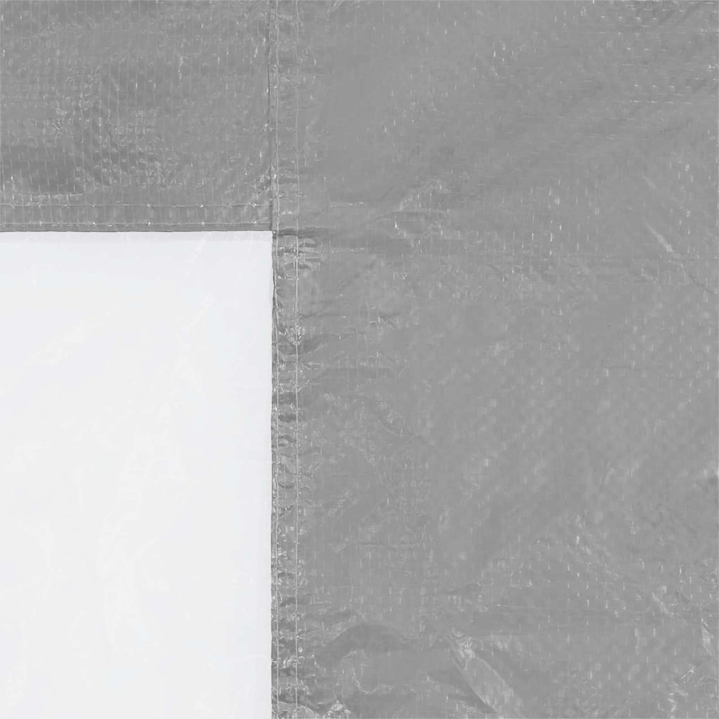 vidaXL Party Tent Sidewall 2 pcs 300 x 195 cm Light Grey PE and Steel