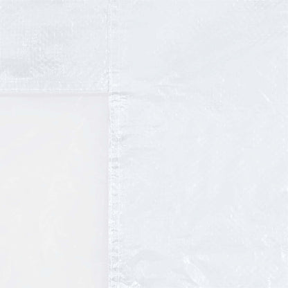 vidaXL Party Tent Sidewall 2 pcs 200 x 195 cm White PE and Steel