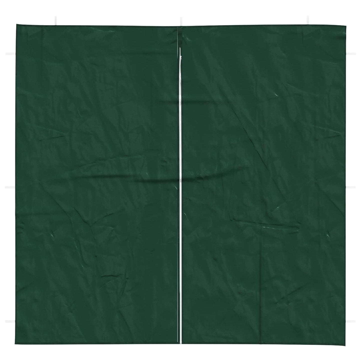 vidaXL Party Tent Sidewall 2 pcs Green 200 x 195 cm PE and Steel