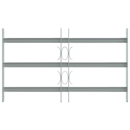 vidaXL Security Grille for Windows with 3 Crossbars 3 pcs 430-740 mm