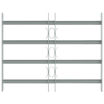vidaXL Security Grille for Windows with 4 Crossbars 3 pcs 430-740 mm