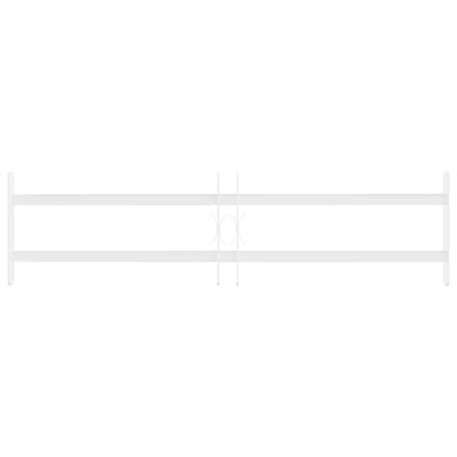 vidaXL Security Grille for Windows with 2 Crossbars 63-114 cm