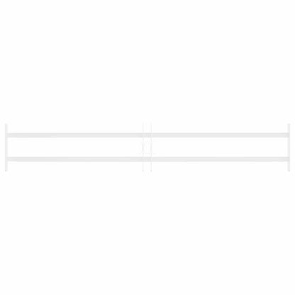 vidaXL Security Grille for Windows with 2 Crossbars 93-174 cm