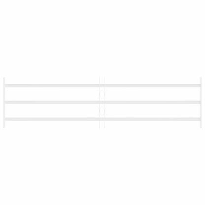 vidaXL Security Grille for Windows with 3 Crossbars 93-174 cm