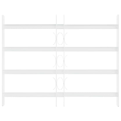 vidaXL Security Grille for Windows with 4 Crossbars 3 pcs 43-74 cm