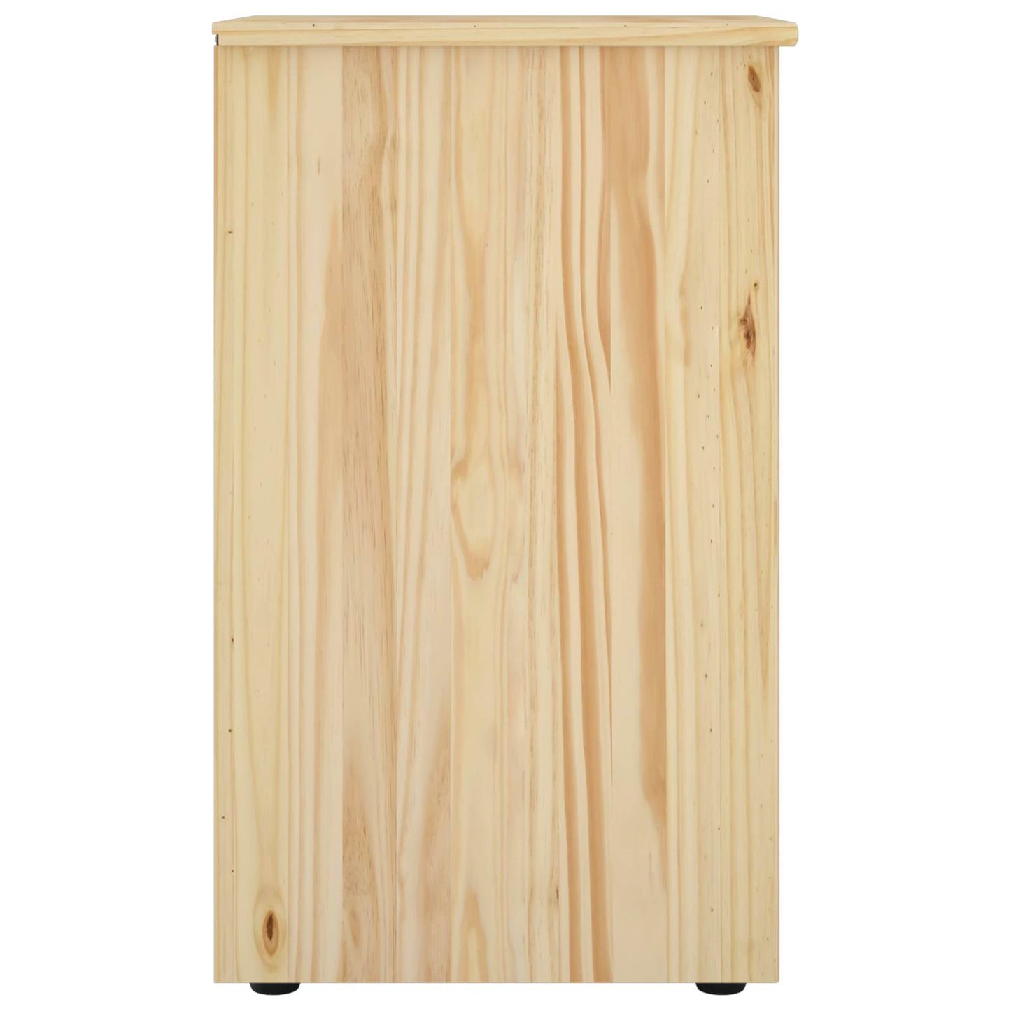 vidaXL Cabinet Brown 34 x 39 x 61.5 cm Solid Pine Wood