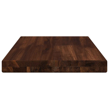 vidaXL Rectangular Table Top 40 x 20 x 3.5 cm Rectangular Dark Brown