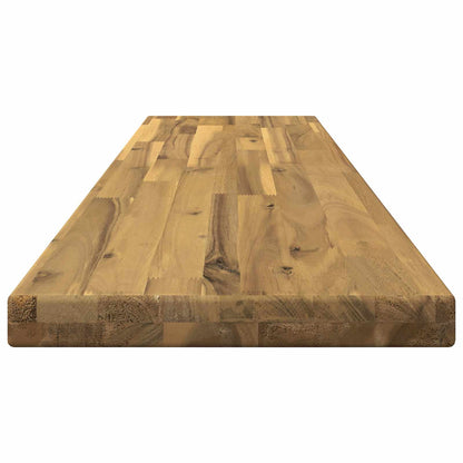 vidaXL Rectangular Table Top 120 x 20 x 3.5 cm Rectangular White