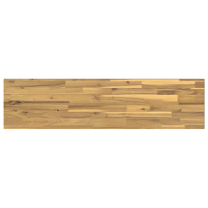 vidaXL Rectangular Table Top 120 x 20 x 3.5 cm Rectangular White