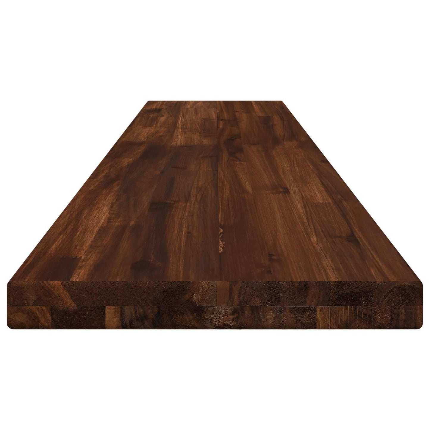 vidaXL Rectangular Table Top 140 x 20 x 3.5 cm Rectangular Dark Brown