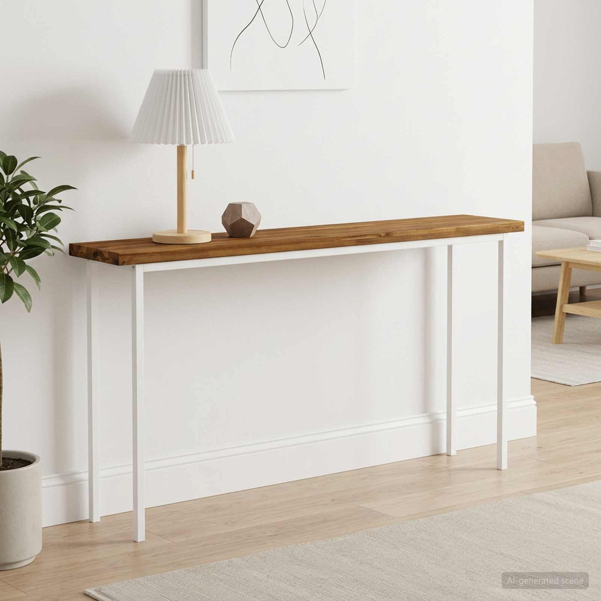 vidaXL Rectangular Table Top 140 x 30 x 3.5 cm Rectangular Natural