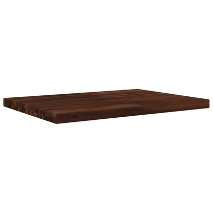 vidaXL Rectangular Table Top 80 x 40 x 3.5 cm Rectangular Dark Brown
