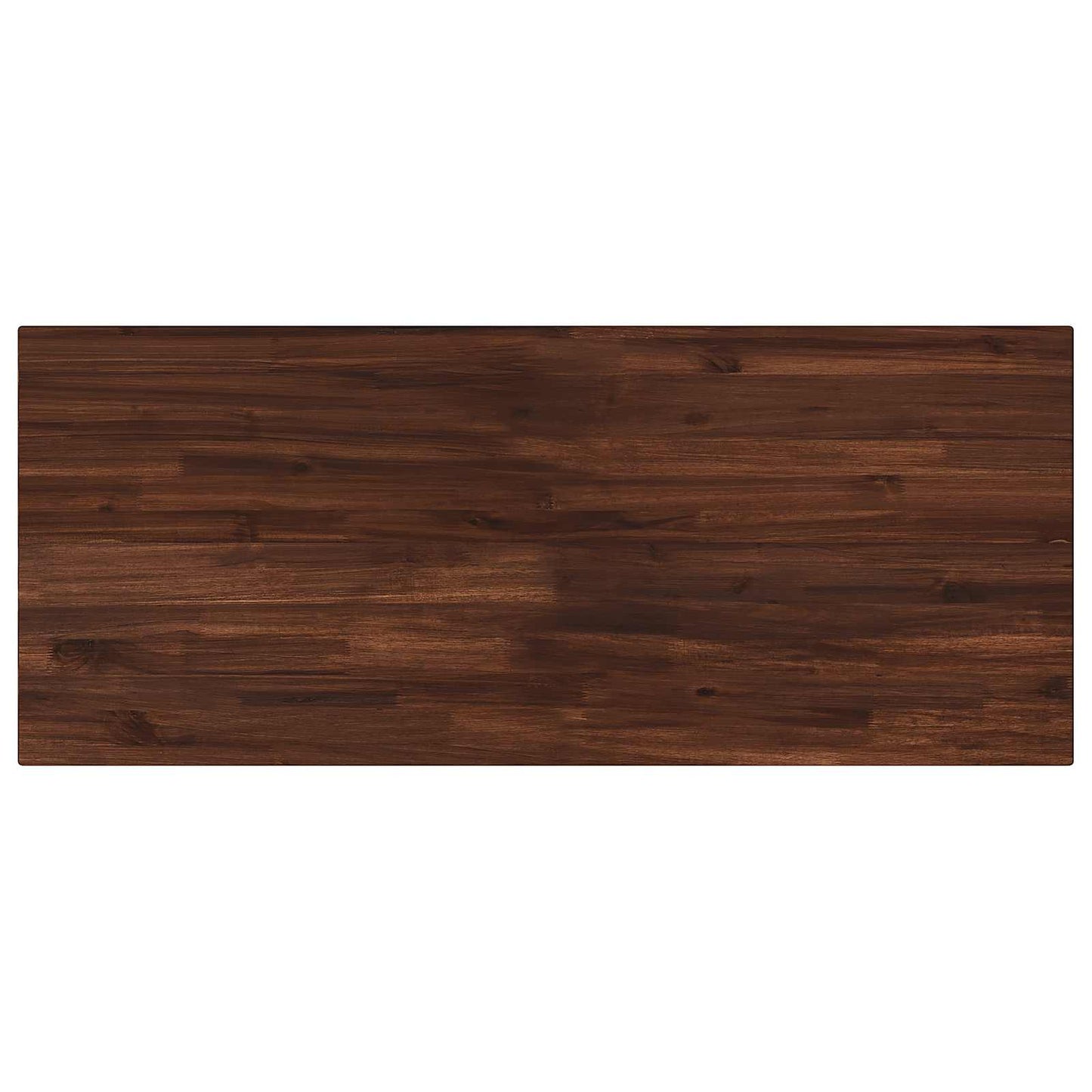 vidaXL Rectangular Table Top 140 x 40 x 3.5 cm Rectangular Dark Brown