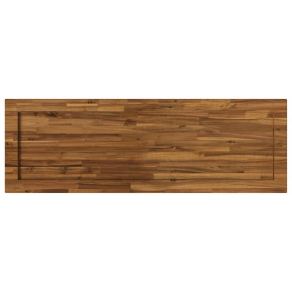 vidaXL Rectangular Table Top 140 x 50 x 3.5 cm Rectangular Natural