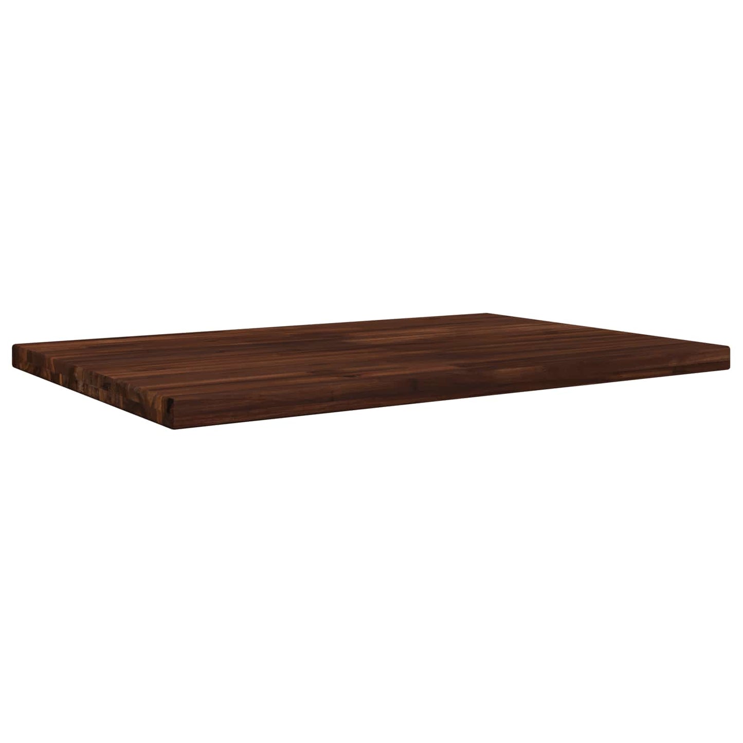 vidaXL Rectangular Table Top 80 x 60 x 3.5 cm Rectangular Dark Brown