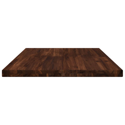 vidaXL Rectangular Table Top 80 x 60 x 3.5 cm Rectangular Dark Brown