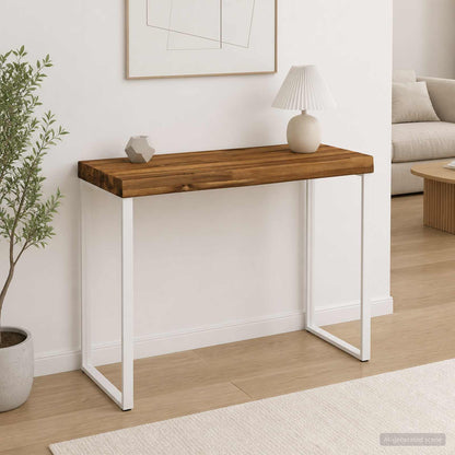vidaXL Live Edge Table Top 50 x 20 x 3.5 cm Rectangular Natural