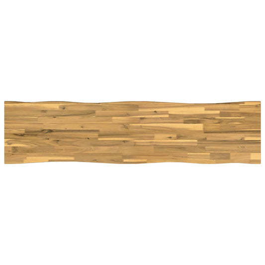 vidaXL Live Edge Table Top 160 x 40 x 3 cm Rectangular