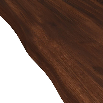 vidaXL Live Edge Table Top 50 x 50 x 3.5 cm Square Solid Acacia Wood