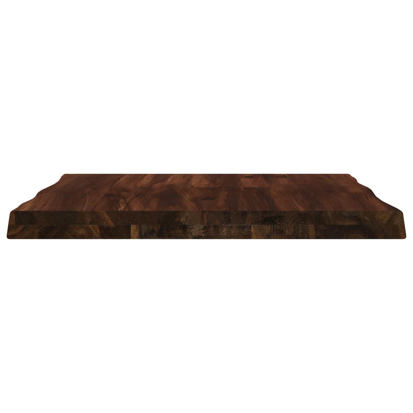 vidaXL Live Edge Table Top 50 x 50 x 3.5 cm Square Solid Acacia Wood