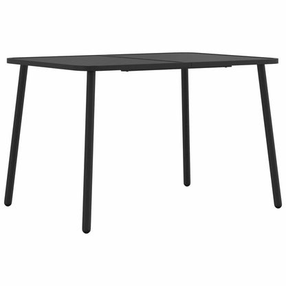 vidaXL Dining Set 5 pcs Anthracite Steel