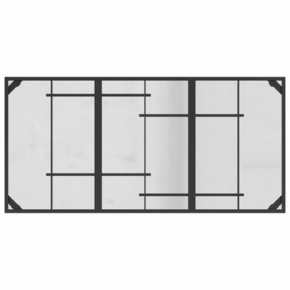 vidaXL Dining Set 5 pcs Anthracite Steel