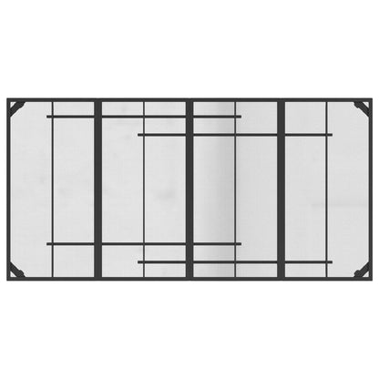 vidaXL Dining Set 7 pcs Anthracite Steel