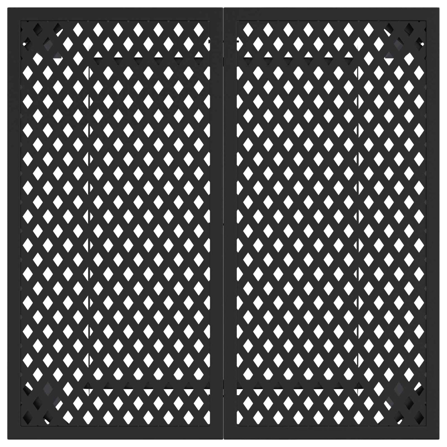vidaXL Outdoor Furniture Set 3 pcs Anthracite Steel