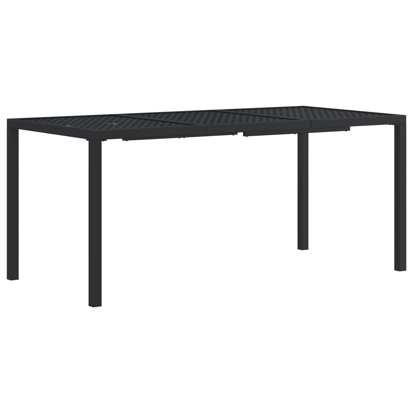 vidaXL Outdoor Furniture Set 5 pcs Anthracite Steel