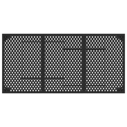 vidaXL Outdoor Furniture Set 5 pcs Anthracite Steel