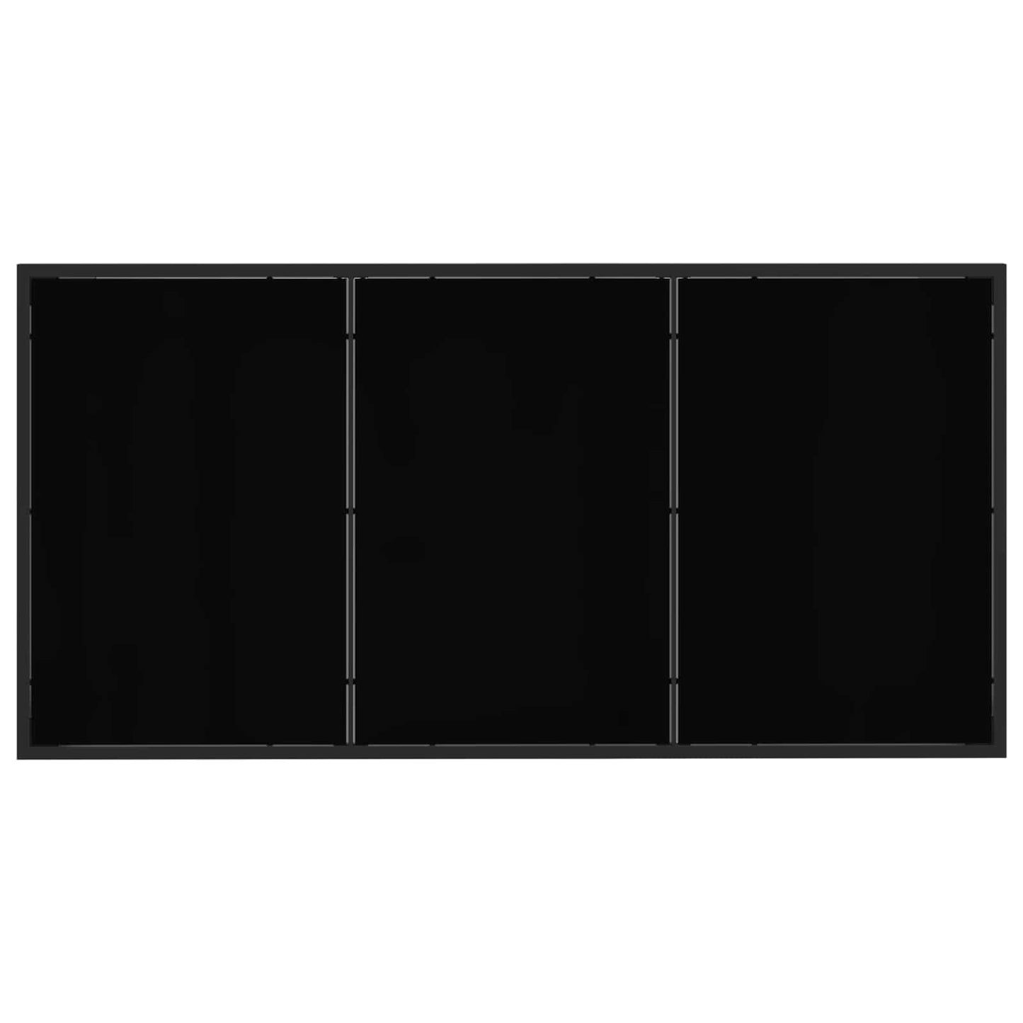 vidaXL Outdoor Furniture Set 5 pcs Black and Anthracite Textilene