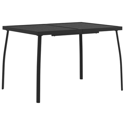vidaXL Outdoor Furniture Set Folding 5 pcs Anthracite Iron and Steel