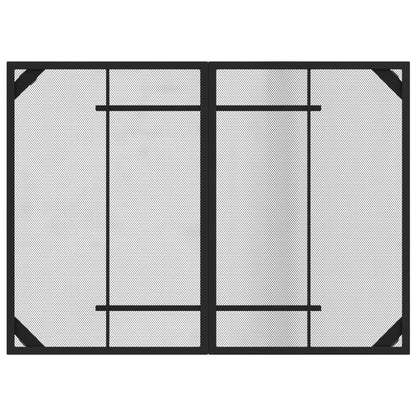 vidaXL Outdoor Furniture Set Folding 5 pcs Anthracite Iron and Steel
