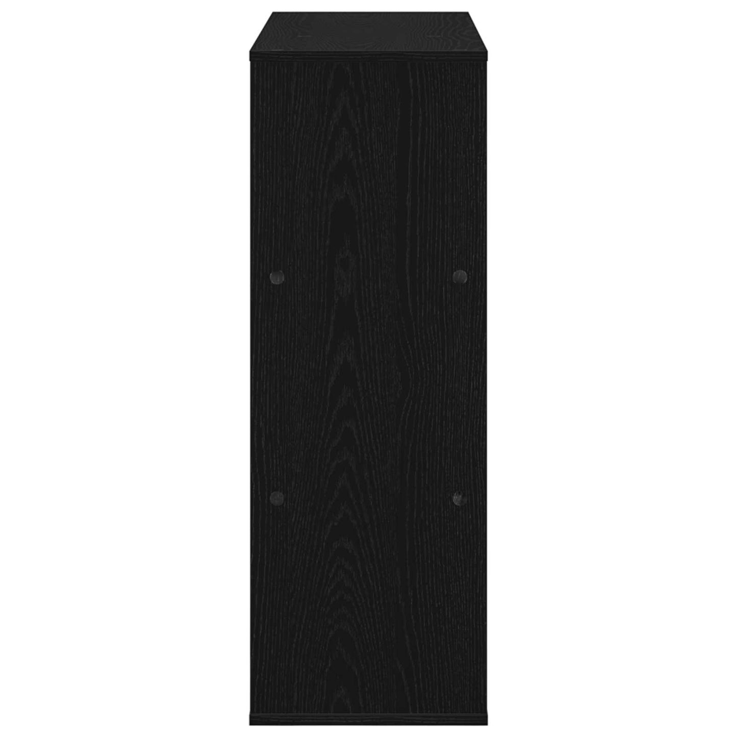 vidaXL Book Shelf 4-Tier 100 x 33 x 94.5 cm Engineered Wood Black Oak