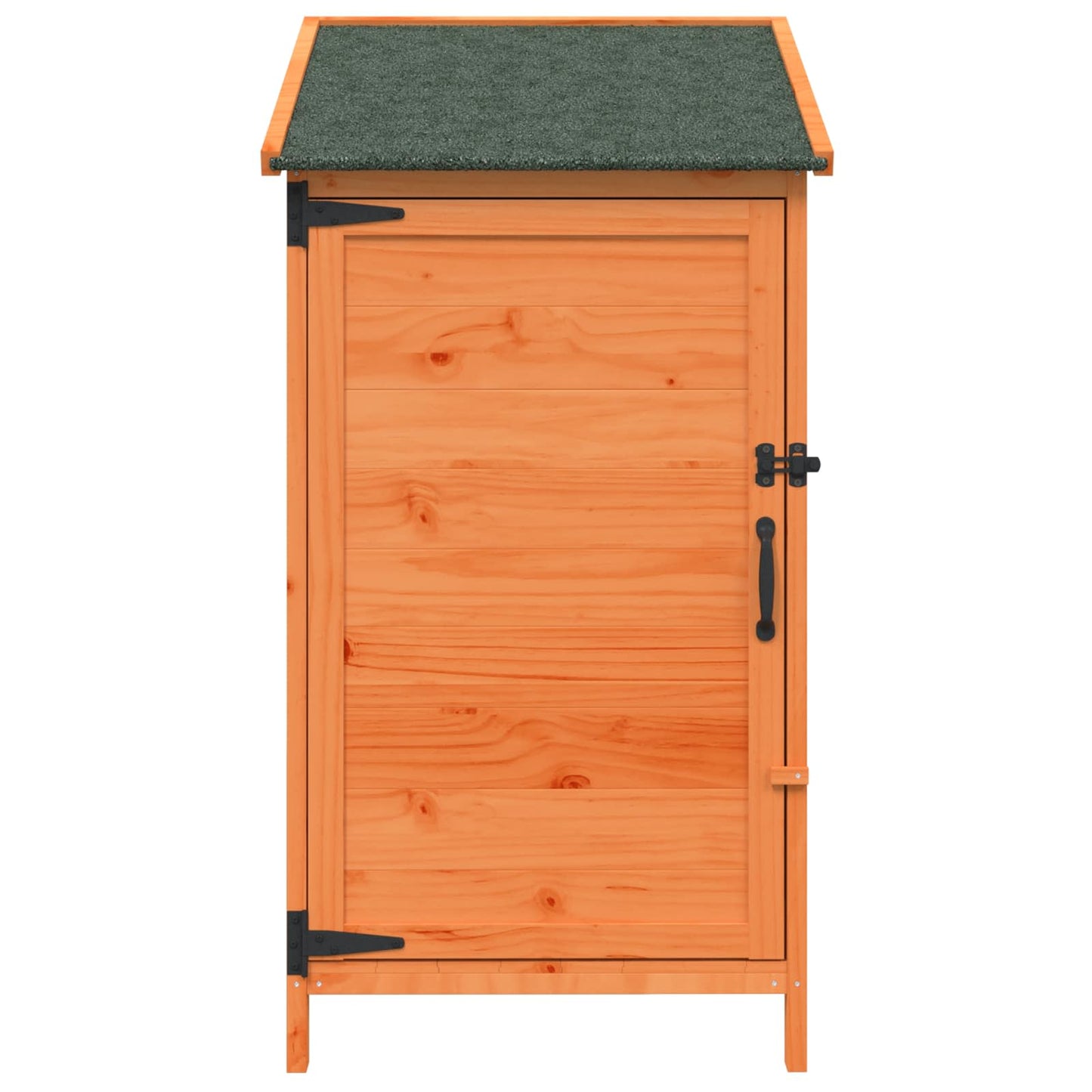 vidaXL Garden Shed with Roof Brown 59 x 56 x 113.5 cm Solid Fir Wood