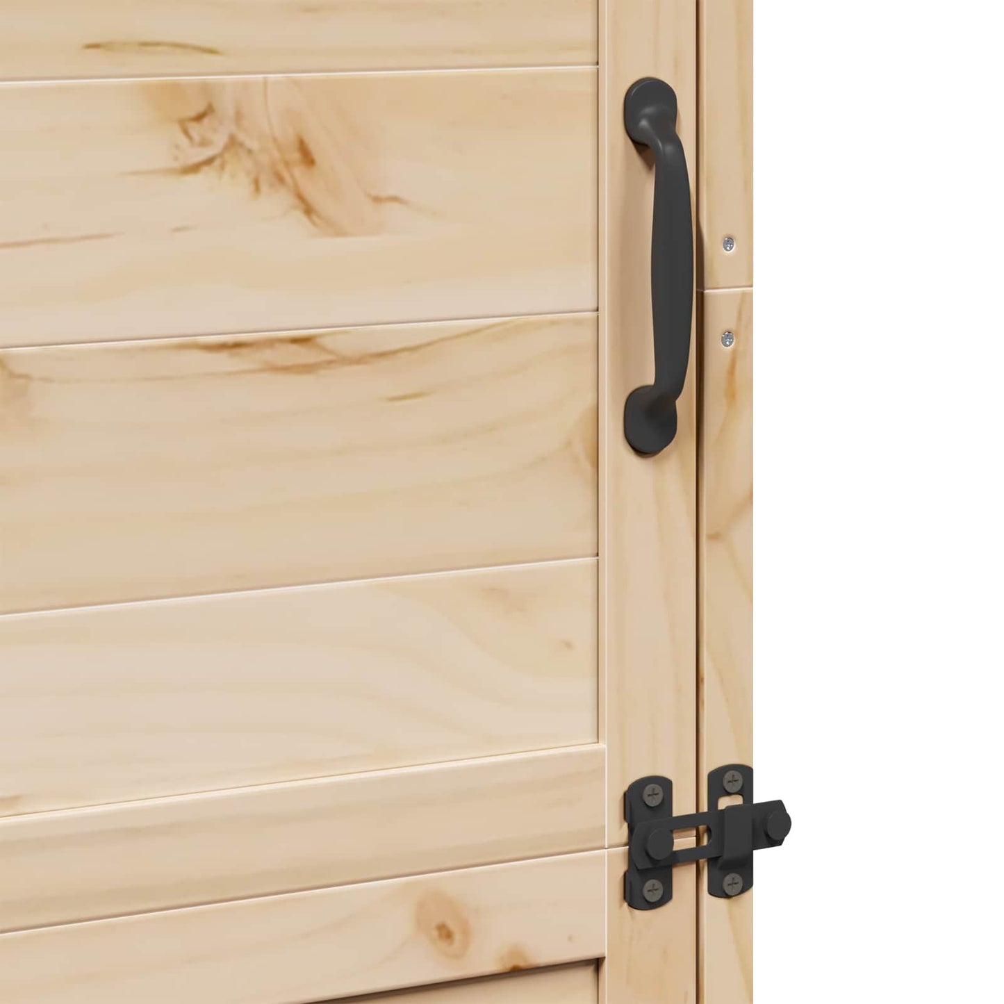 vidaXL Garden Shed Natural 59.5 x 56 x 176.5 cm Solid Fir Wood